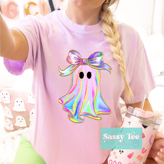 PASTEL CUTE GHOST BOW  **Preorder/Restock Ships in 5-10 biz days**