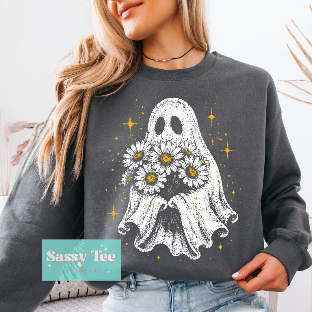 GHOST DAISIES For Darker Colors **Preorder/Restock Ships in 5-10 biz days**