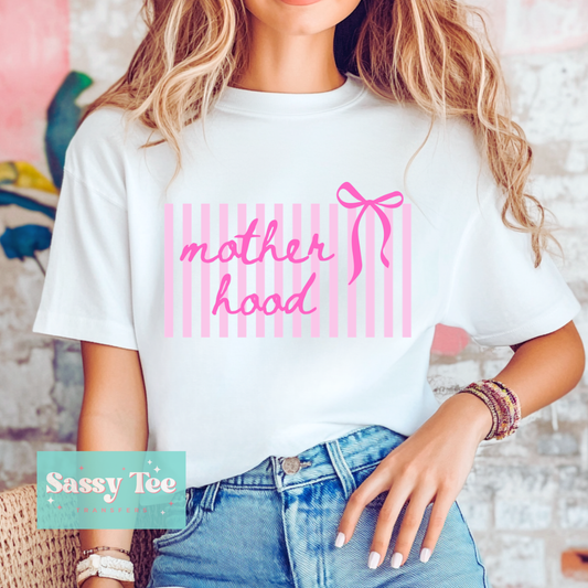 MOTHERHOOD PINK BOW PREPPY  **Preorder/Restock Ships in 5-10 biz days**