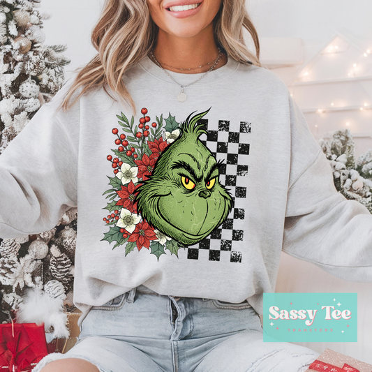 GREEN MAN RETRO MISTLETOE FLORAL **Preorder/Restock Ships in 5-10 biz days**