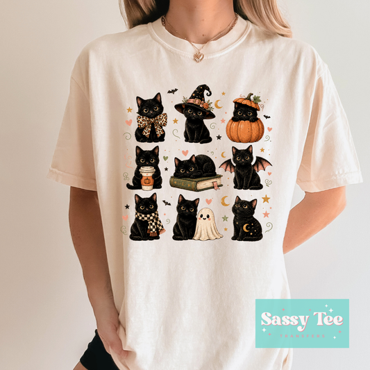 BLACK CATS SPOOKY VIBES **Preorder/Restock Ships in 5-10 biz days**