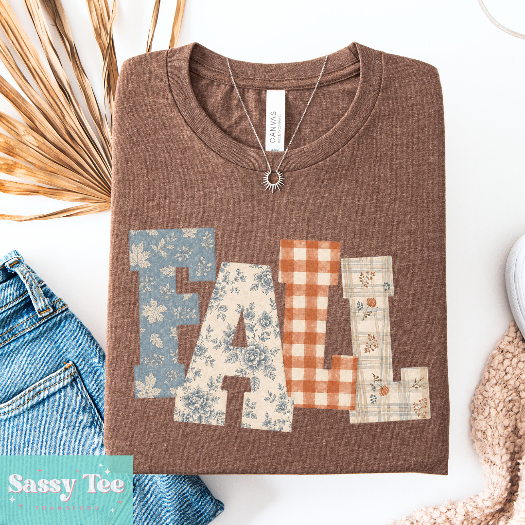 FALL FLANEL FLORAL PLAID **Preorder/Restock Ships in 5-10 biz days**