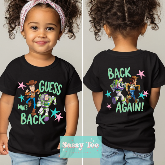 GUESS WHO'S BACK TOYS Kids Front + Back Set