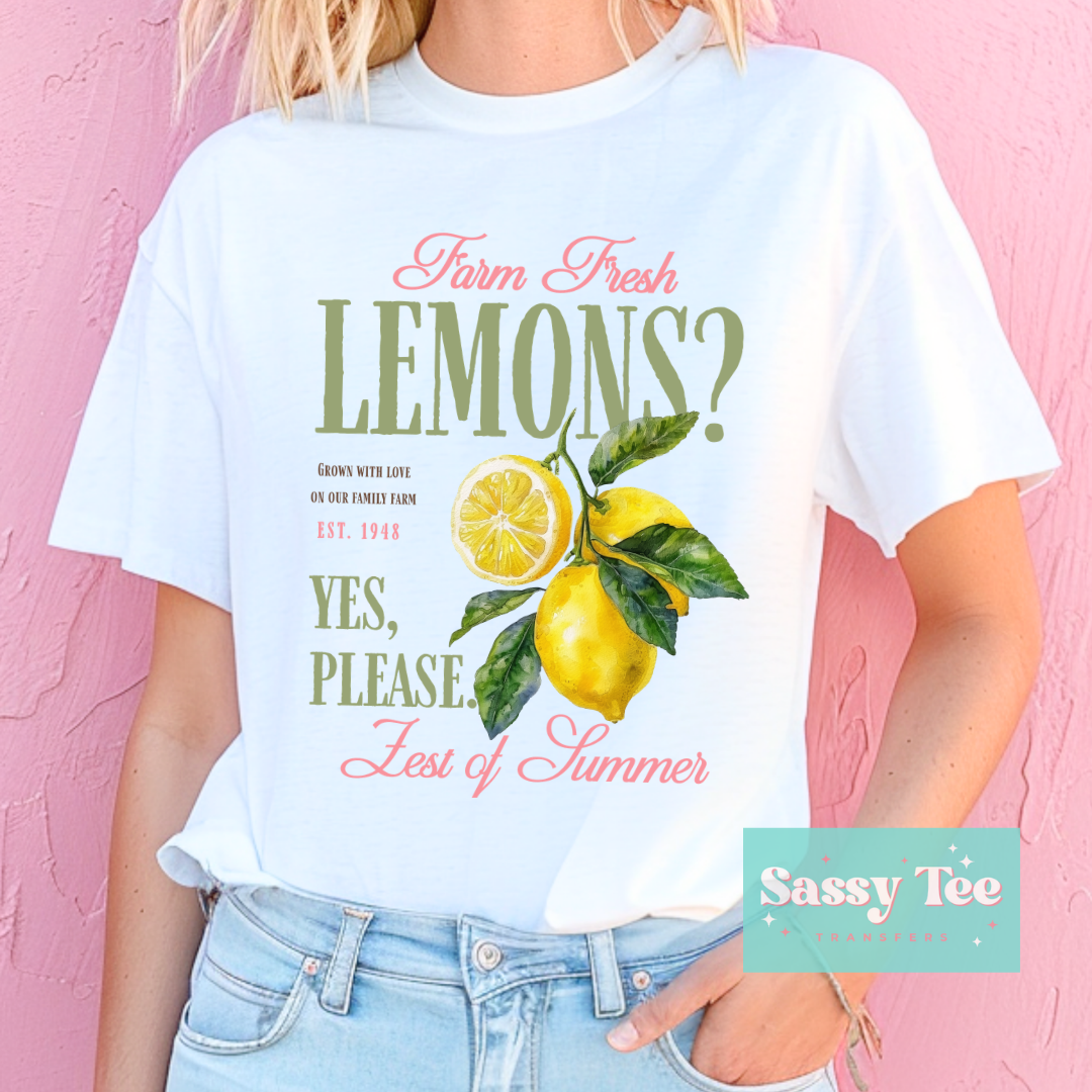 LEMONS FARM FRESH ZEST OF SUMMER **Preorder/Restock Ships in 5-10 biz days**