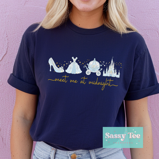 MEET ME AT MIDNIGHT BLUE GOLD PRINCESS CASTLE **Preorder/Restock Ships in Est. 5-12 biz days**