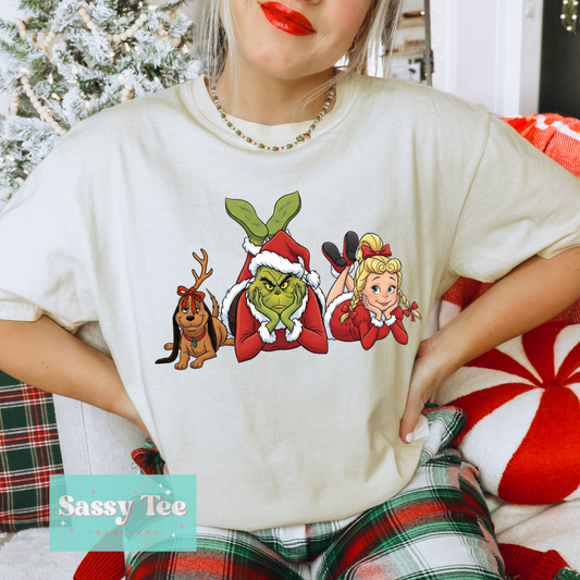 GREEN MAN FRIENDS CUTE VINTAGE **Preorder/Restock Ships in 5-10 biz days**