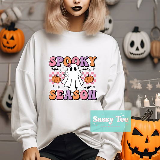 RETRO GHOST SPOOKY SEASON