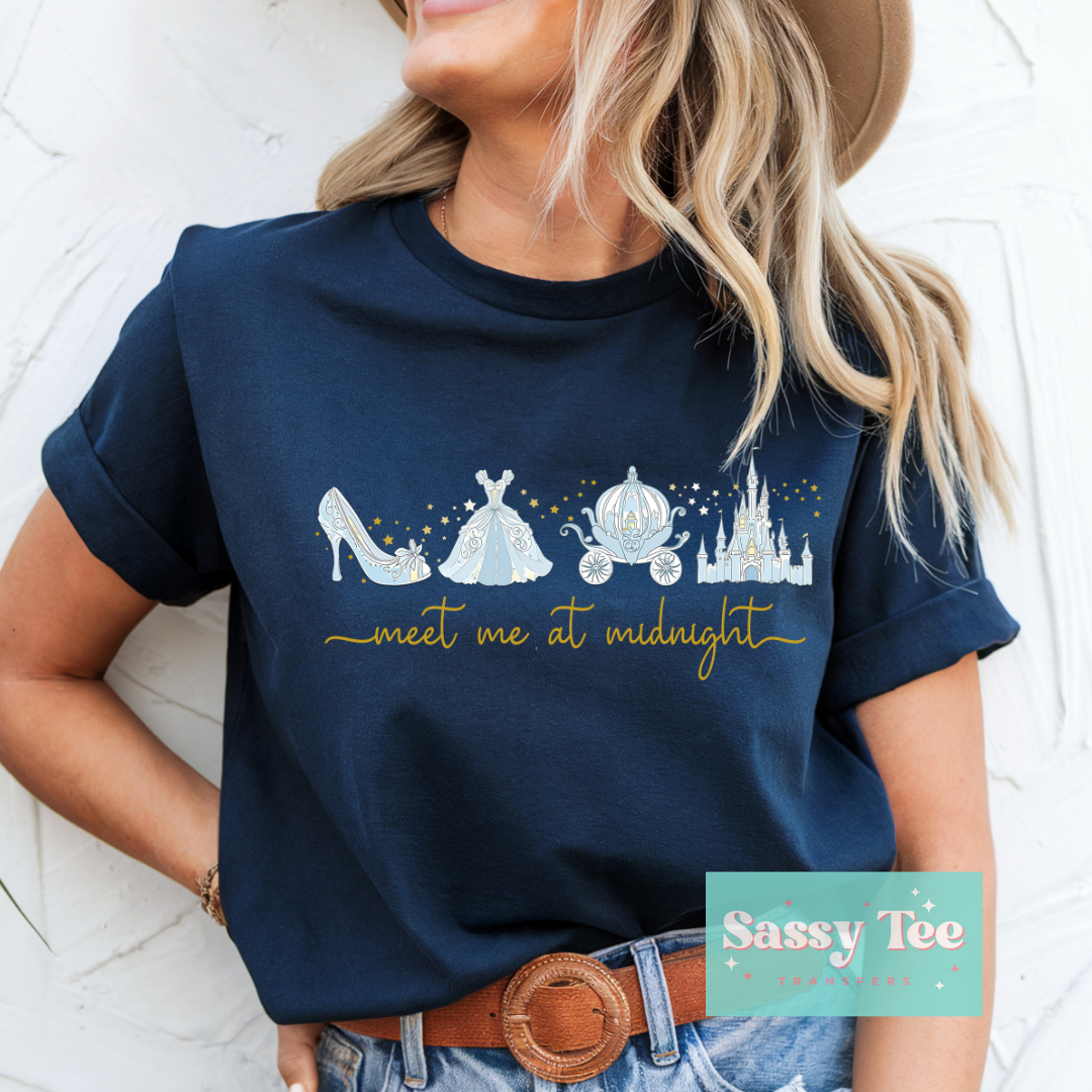 MEET ME AT MIDNIGHT BLUE GOLD PRINCESS CASTLE **Preorder/Restock Ships in Est. 5-12 biz days**