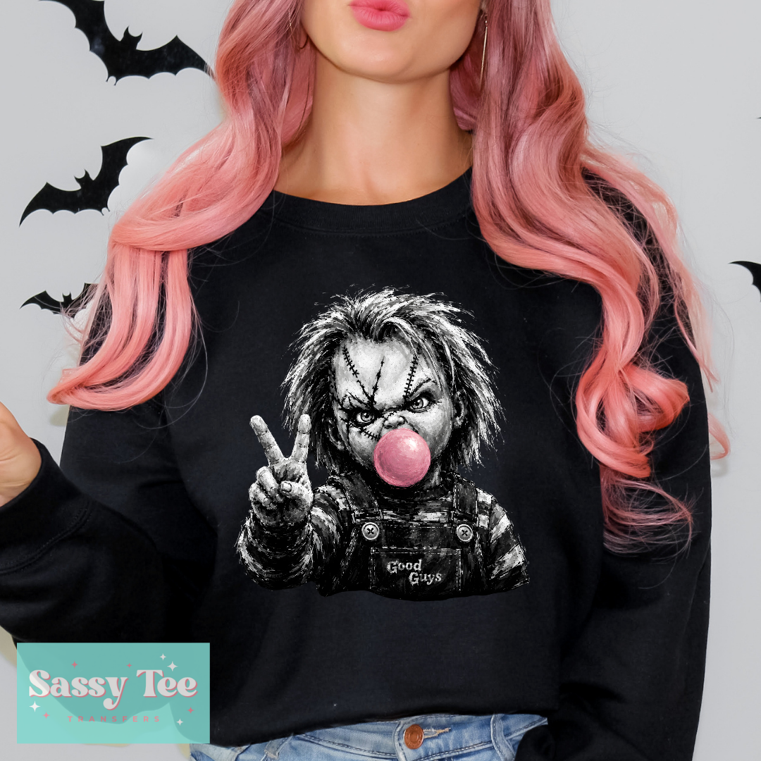 CHUCKY BUBBLEGUM PEACE For Darker Colors **Preorder/Restock Ships in 5-10 biz days**
