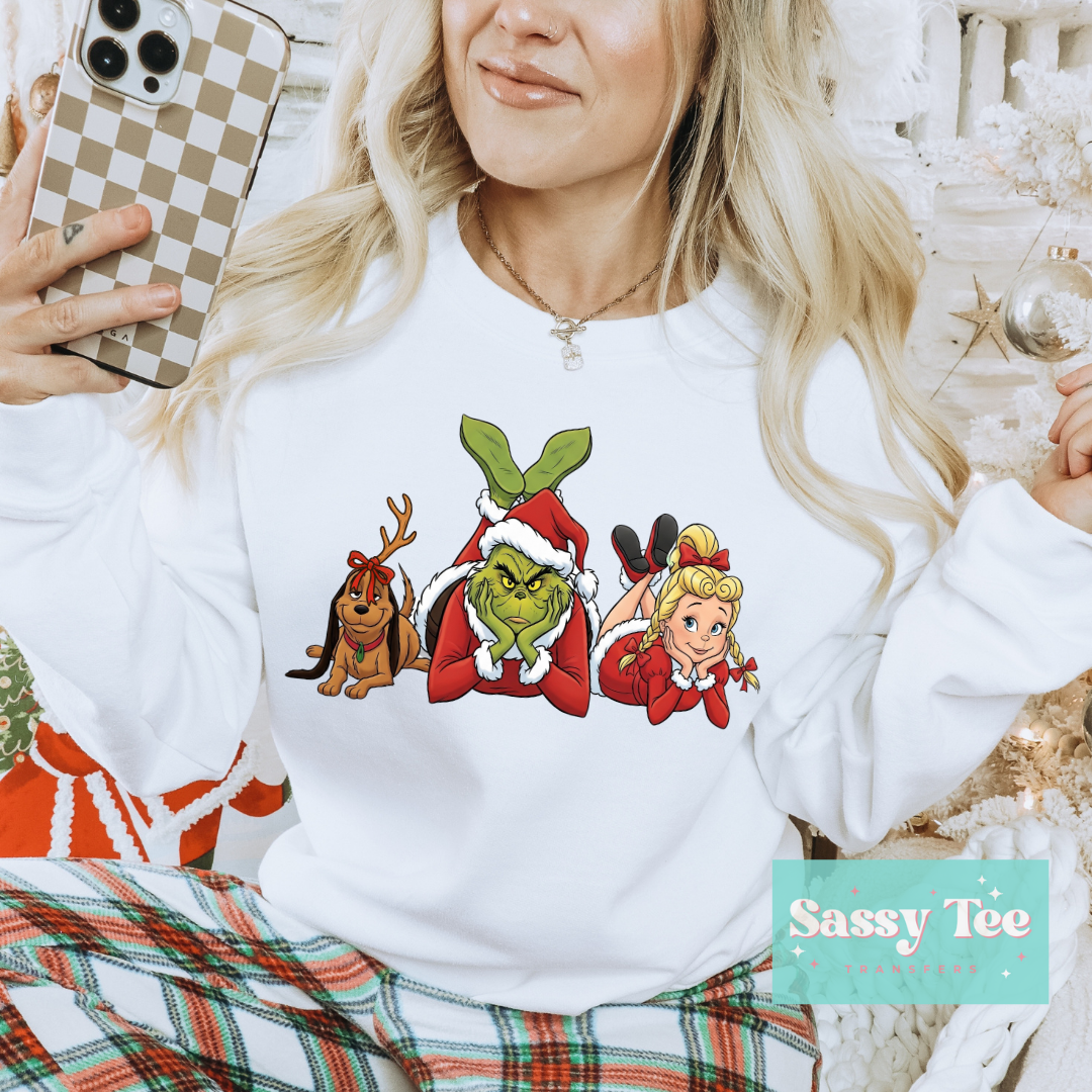 GREEN MAN FRIENDS CUTE VINTAGE **Preorder/Restock Ships in 5-10 biz days**