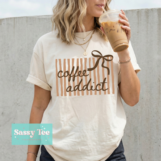 COFFEE ADDICT PREPPY **Preorder/Restock Ships in 5-10 biz days**