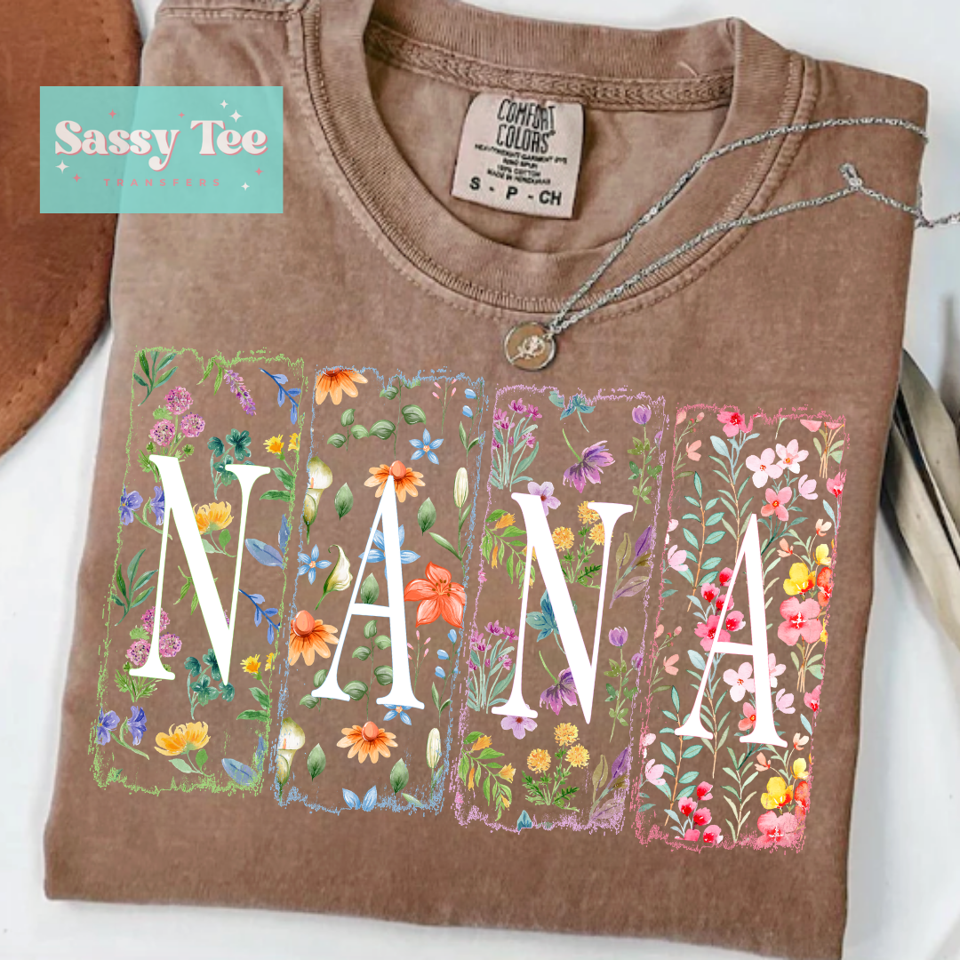 NANA SPRING FLORAL BRIGHT WHITE **Preorder/Restock Ships in 5-10 biz days**