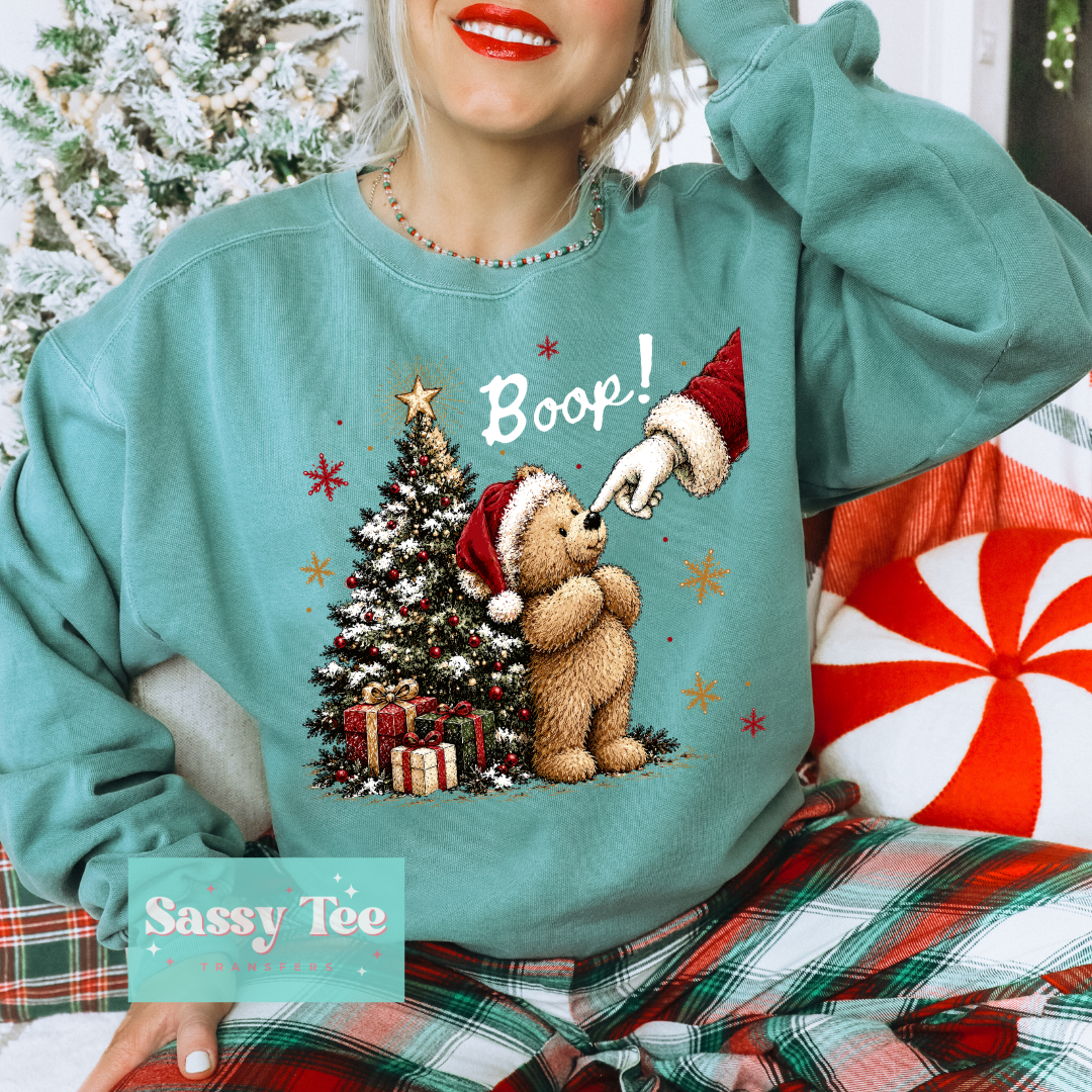 TEDDY BEAR SANTA BOOP **Preorder/Restock Ships in 5-10 biz days**