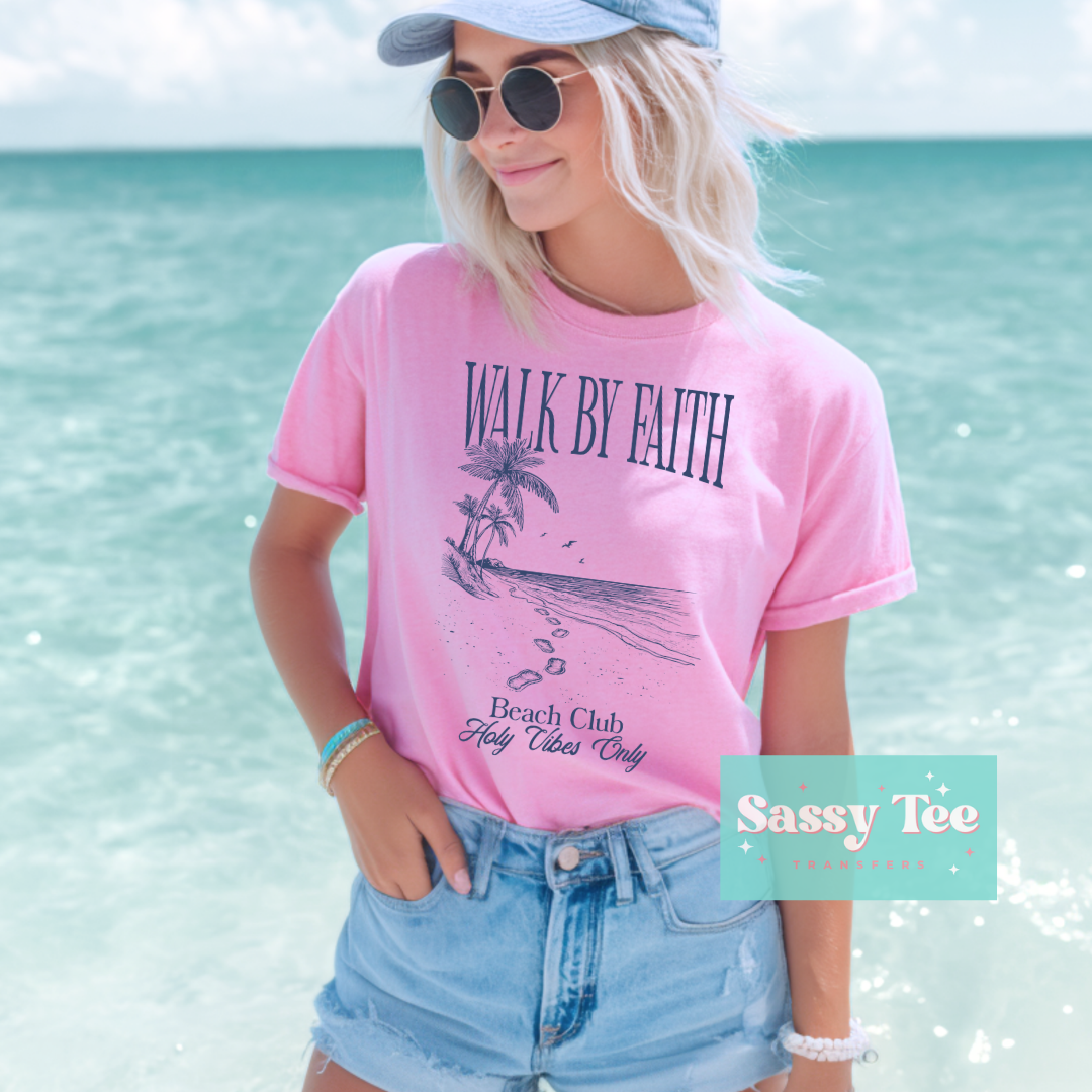 WALK BY FAITH BEACH CLUB **Preorder/Restock Ships in 5-10 biz days**