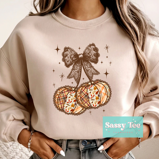 BROWN LACE PUMPKIN **Preorder/Restock Ships in 5-10 biz days**