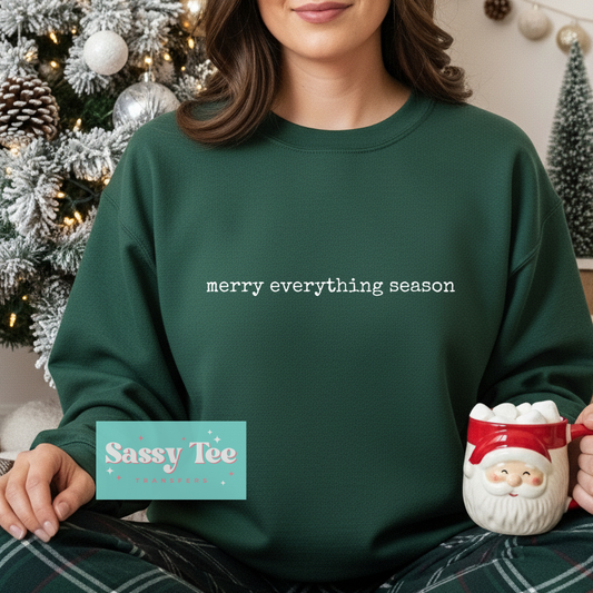 MERRY EVERYTHING SEASON **Preorder/Restock Ships in 5-10 biz days**