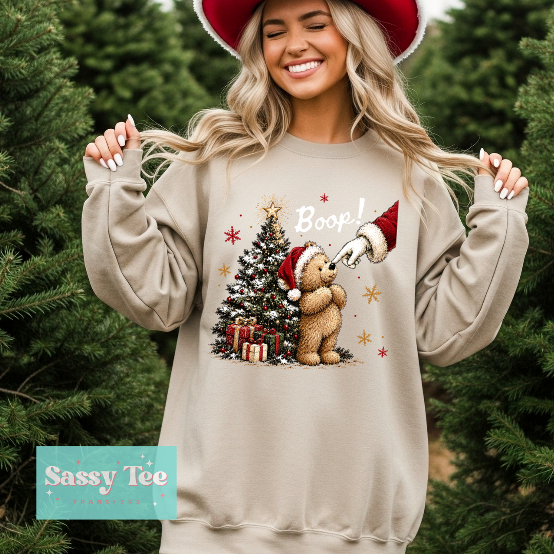 TEDDY BEAR SANTA BOOP **Preorder/Restock Ships in 5-10 biz days**