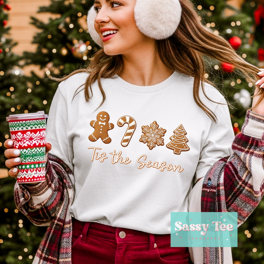 GINGERBREAD COOKIES TIS THE SEASON **Preorder/Restock Ships in Est. 5-10 biz days**