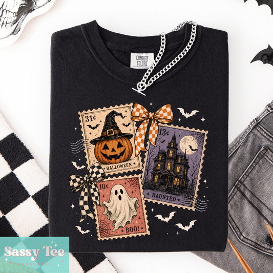 SPOOKY HALLOWEEN STAMPS PUMPKIN GHOST HAUNTED HOUSE **Preorder/Restock Ships in 5-10 biz days**
