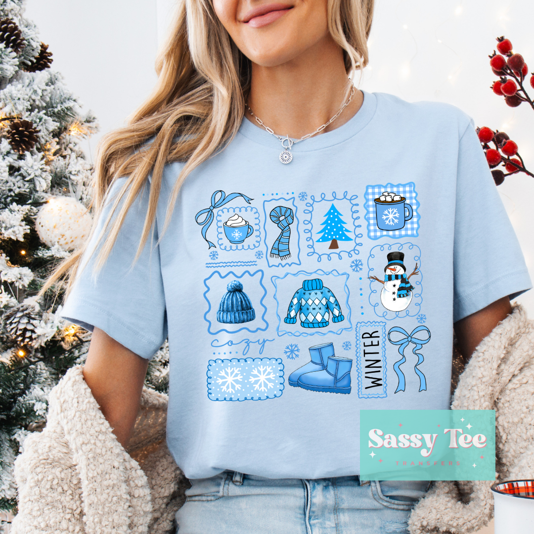FRAMES BLUE WINTER BOW **Preorder/Restock Ships in Est. 5-10 biz days**