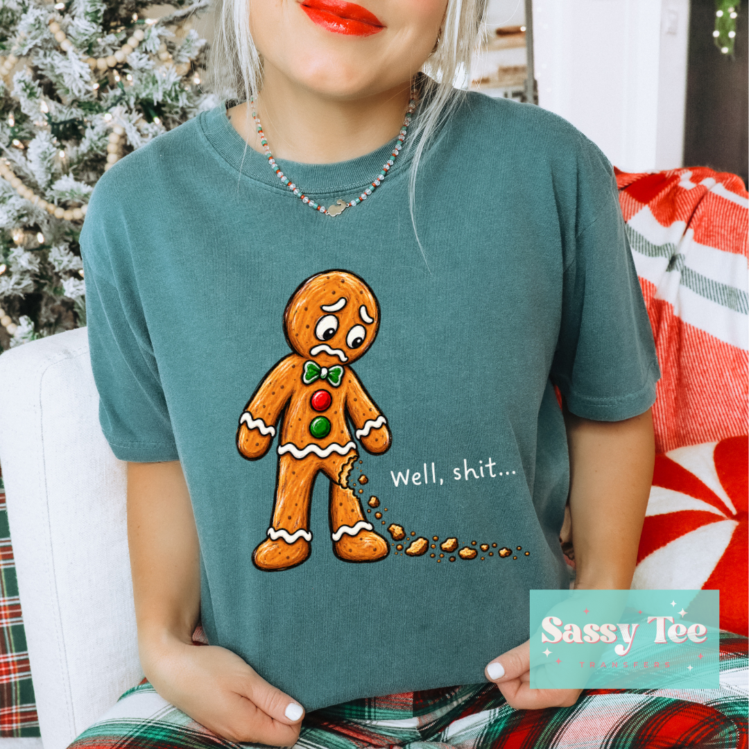 GINGERBREAD COOKIE WELL SHIT.. **Preorder/Restock Ships in 5-10 biz days**