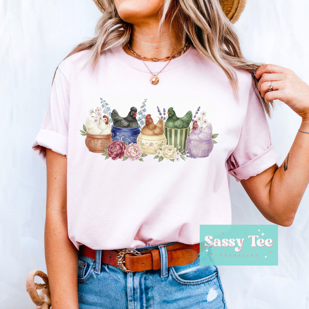 NEST COLLECTOR VINTAGE HENS **Preorder/Restock Ships in 5-10 biz days**