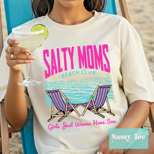 SALTY MOMS BEACH CLUB PINK MINT **Preorder/Restock Ships in 5-10 biz days**