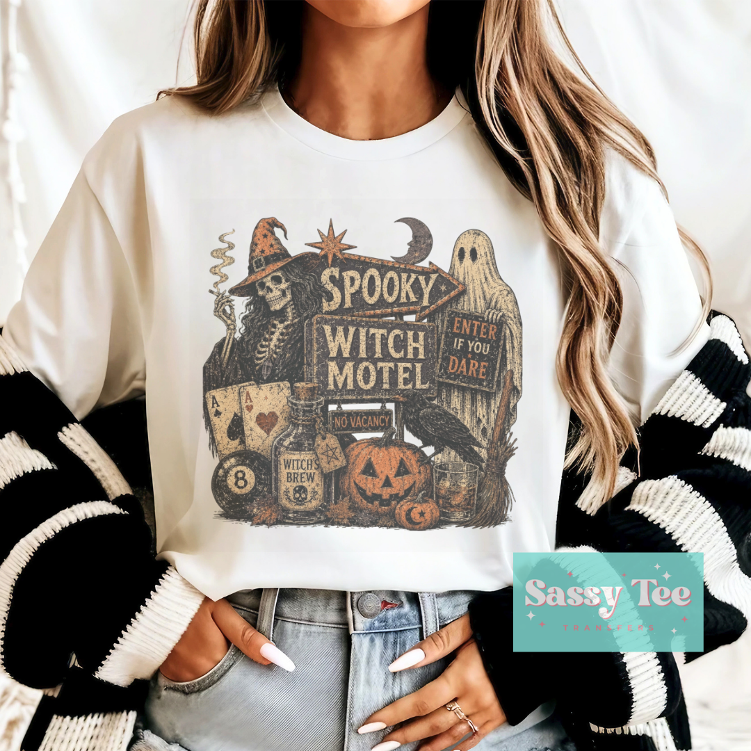 SPOOKY WITCH MOTEL **Preorder/Restock Ships in 5-10 biz days**