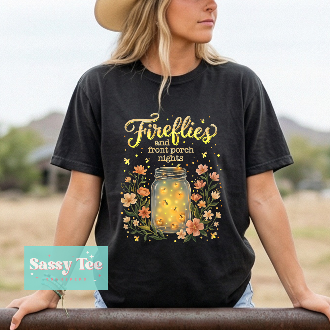 FIREFLIES AND FRONT PORCH LIGHTS JAR **Preorder/Restock Ships in 5-10 biz days**