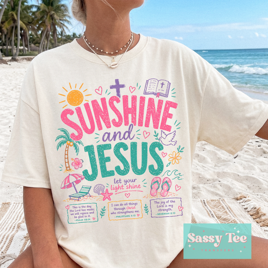 SUNSHINE AND JESUS BEACH **Preorder/Restock Ships in 5-10 biz days**