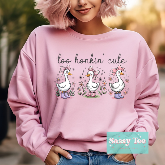 TOO HONKIN CUTE GOOSE BOWS **Preorder/Restock Ships in Est. 5-12 biz days**