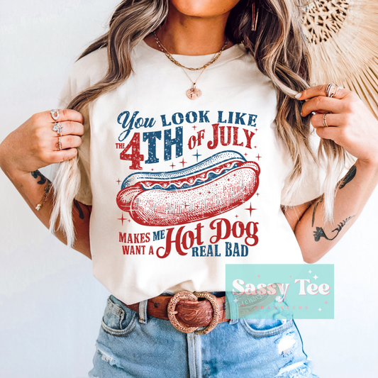 YOU LOOK LIKE 4TH OF JULY