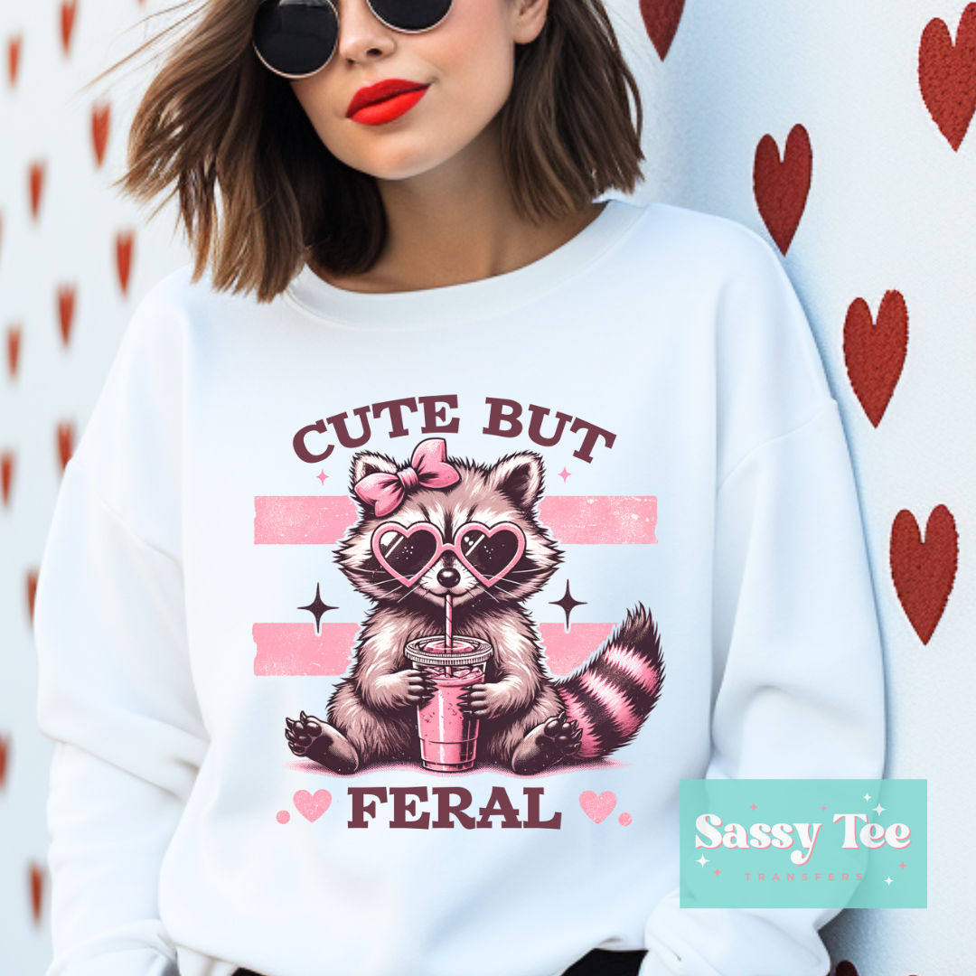 CUTE BUT FERAL HEARTS RETRO