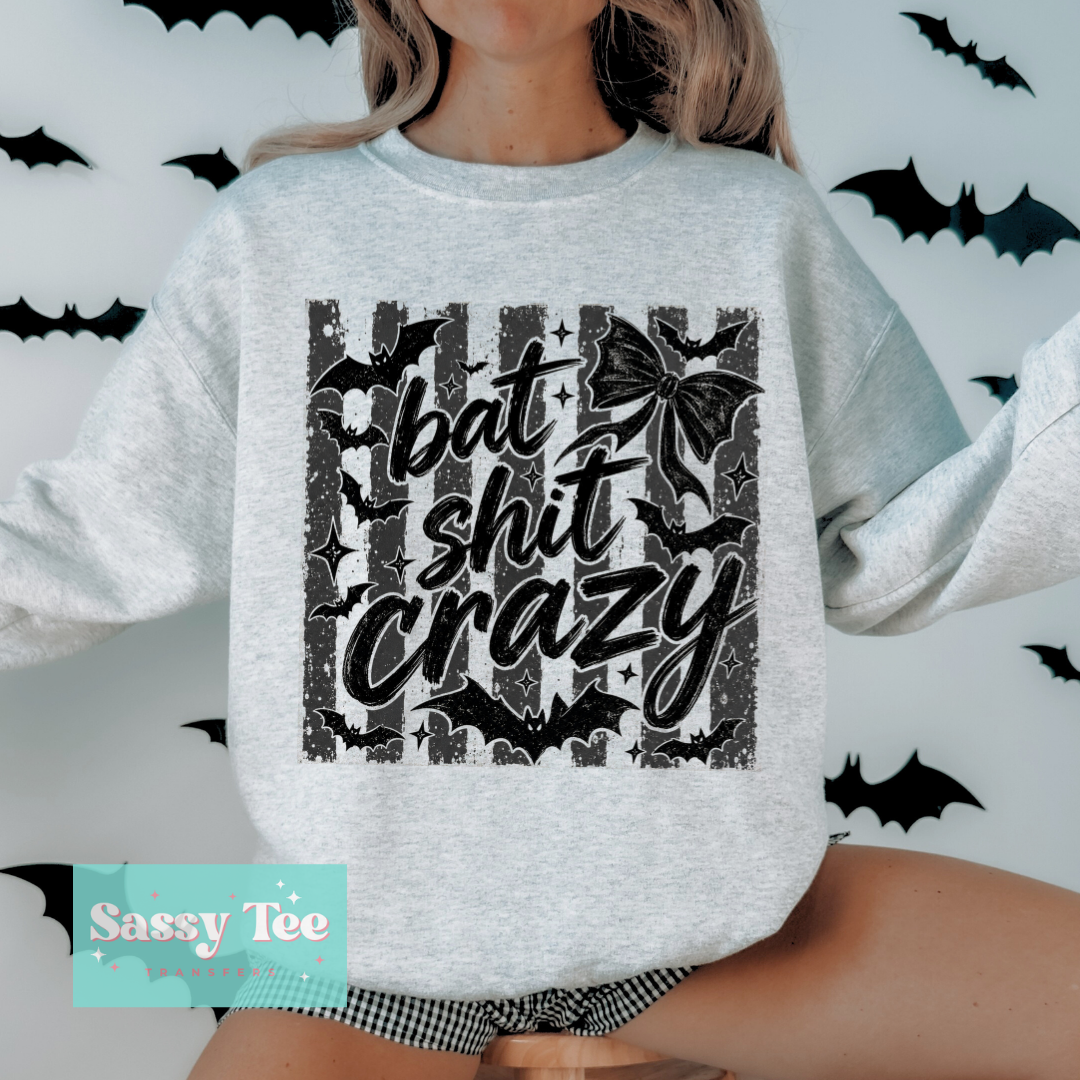 BAT SHT CRAZY BATS PREPPY STRIPES **Preorder/Restock Ships in 5-10 biz days**