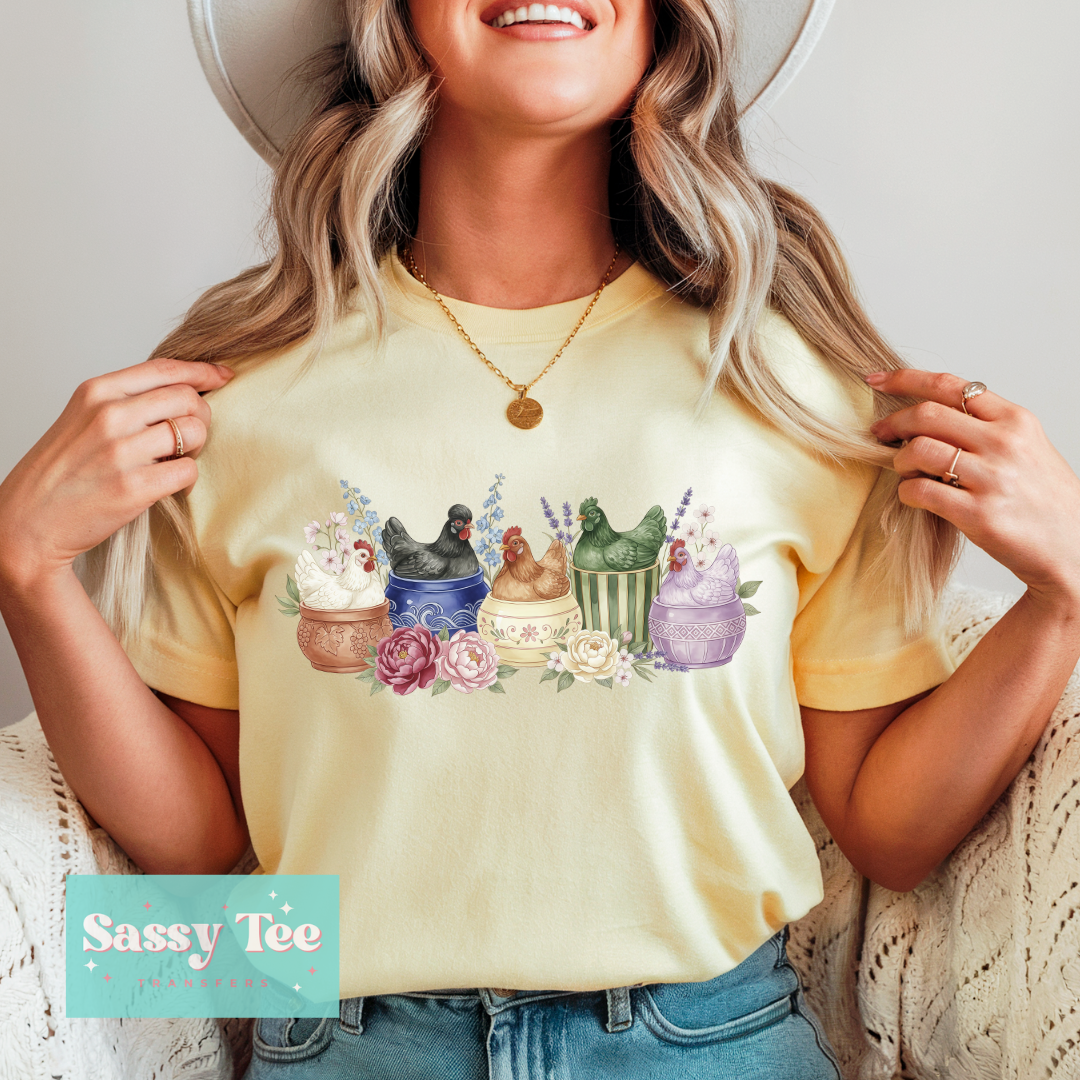 NEST COLLECTOR VINTAGE HENS **Preorder/Restock Ships in 5-10 biz days**