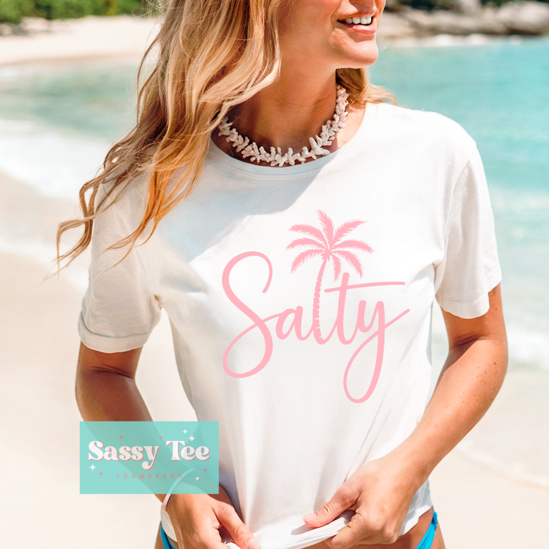 SALTY PALM TREE PINK **Preorder/Restock Ships in 5-10 biz days**