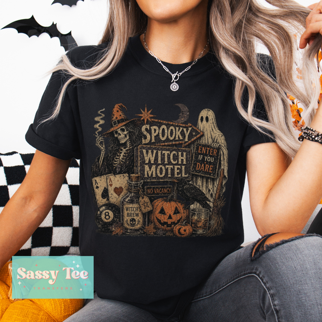 SPOOKY WITCH MOTEL **Preorder/Restock Ships in 5-10 biz days**