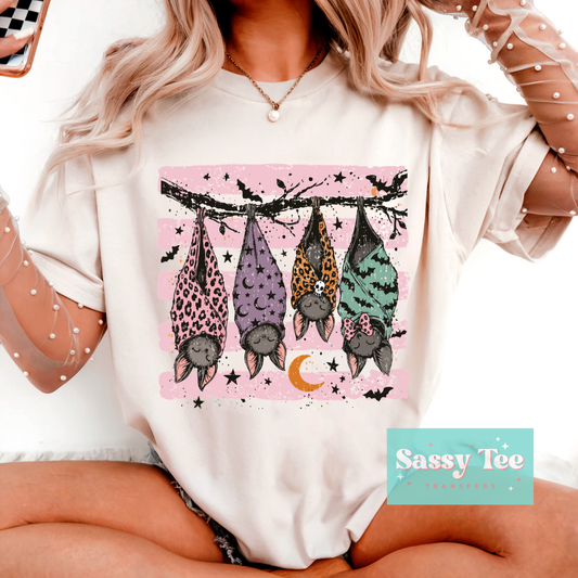BATS HANGING PREPPY STRIPES **Preorder/Restock Ships in 5-10 biz days**