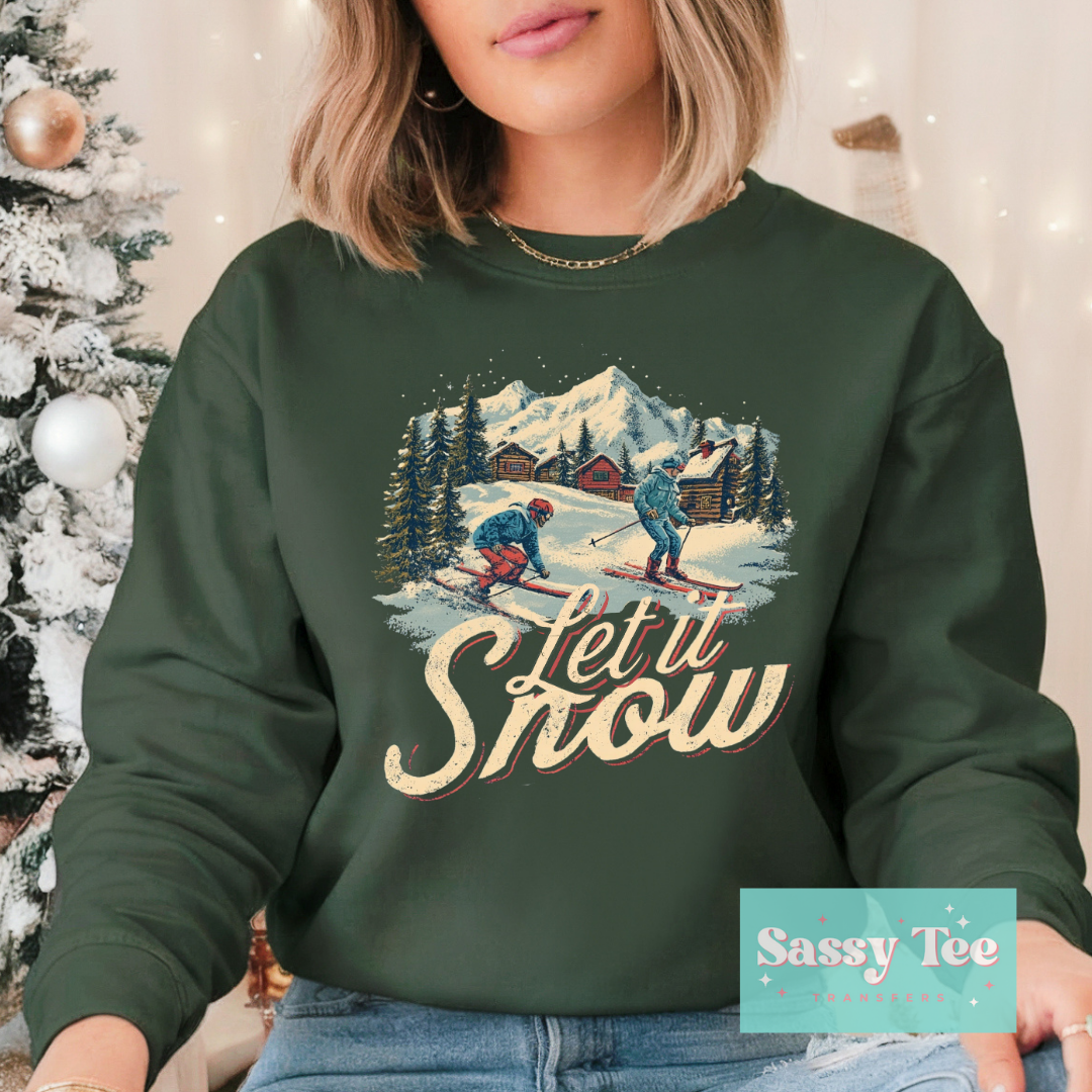 LET IS SNOW VINTAGE SLOPES **Preorder/Restock Ships in 5-10 biz days**