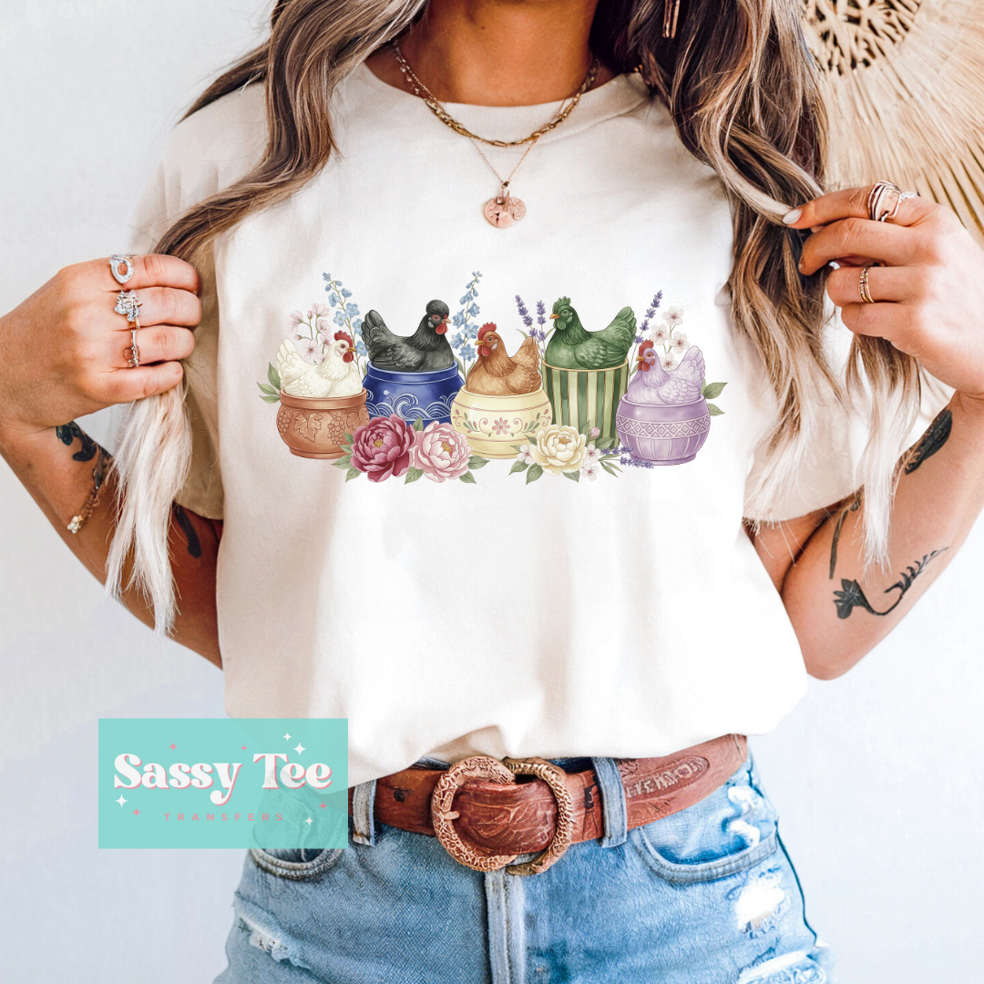 NEST COLLECTOR VINTAGE HENS **Preorder/Restock Ships in 5-10 biz days**