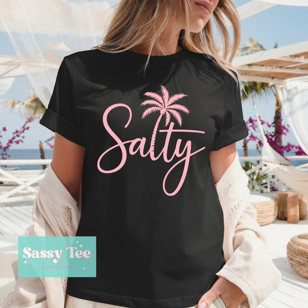 SALTY PALM TREE PINK **Preorder/Restock Ships in 5-10 biz days**