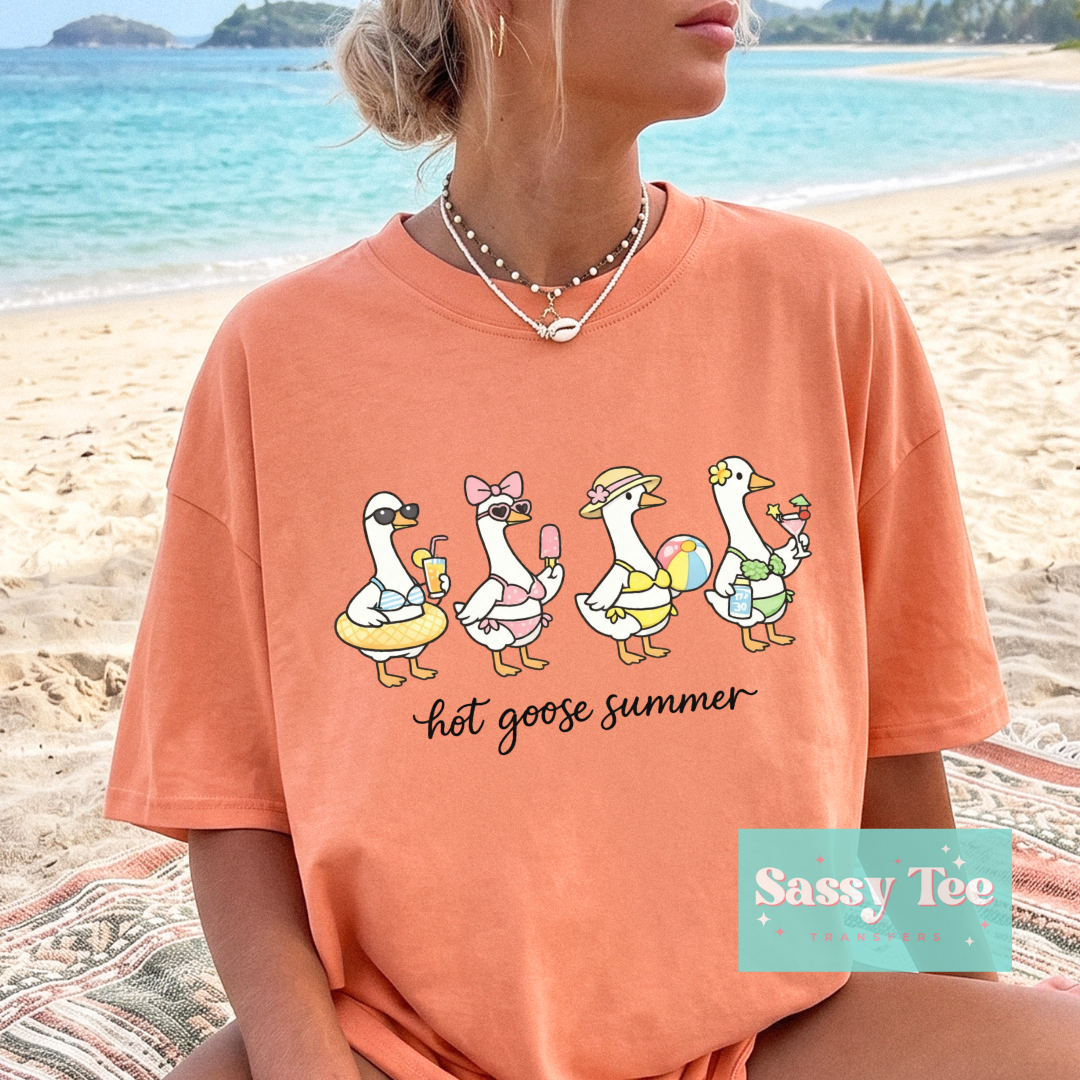 HOT GOOSE SUMMER POOL VIBES **Preorder/Restock Ships in 5-10 biz days**