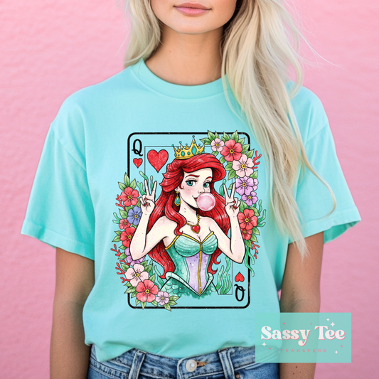 PRINCESS RED MERMAID QUEEN HEARTS BUBBLEGUM **Preorder/Restock Ships in 5-10 biz days**