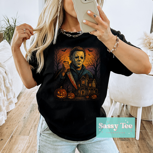 MYERS HALLOWEEN VINTAGE FOR DARK COLORS **Preorder/Restock Ships in 5-10 biz days**