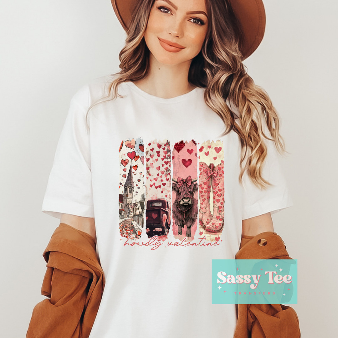 RETRO SMALL TOWN HOWDY VALENTINE **Ships in 5-9 biz days