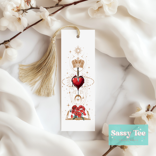 FROM BLOOD ASH UV DTF BOOKMARK DECAL **Restock Preorder Ships in 5-10 biz days**