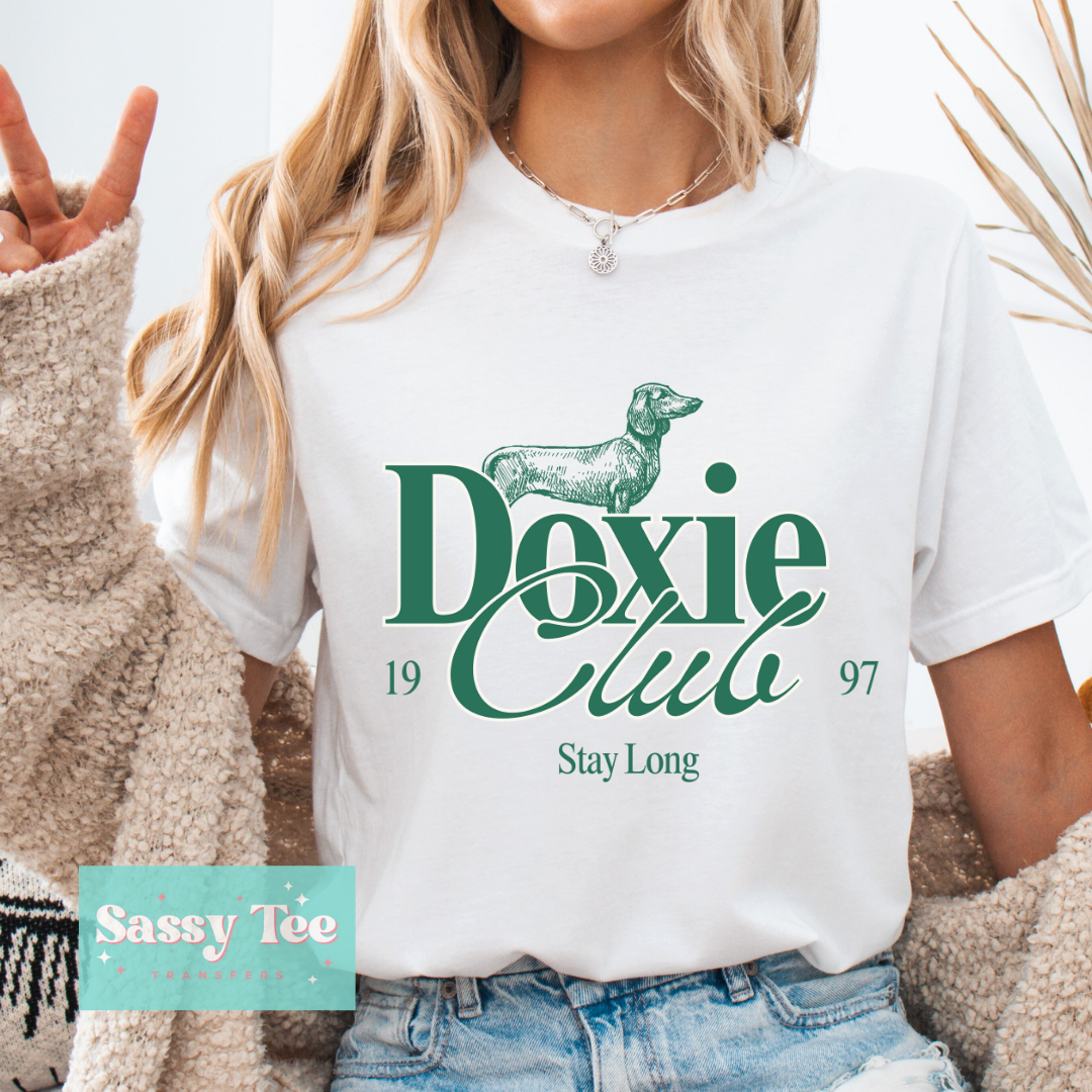 DOXIE CLUB STAY LONG **Preorder/Restock Ships in 5-10 biz days**