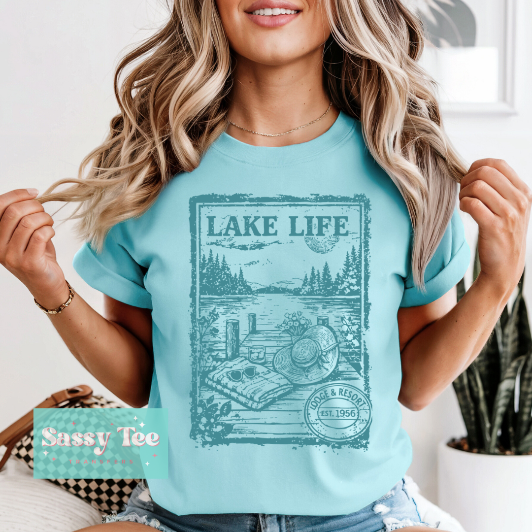 LAKE LIFE DOCK TEAL **Preorder/Restock Ships in 5-10 biz days**