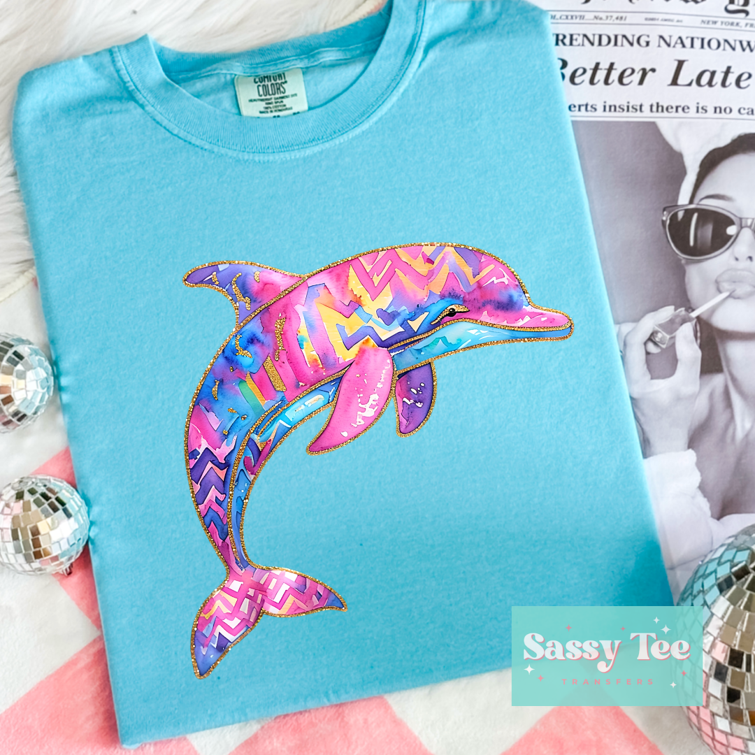 DOLPHIN ART BRIGHT **Preorder/Restock Ships in 5-10 biz days**