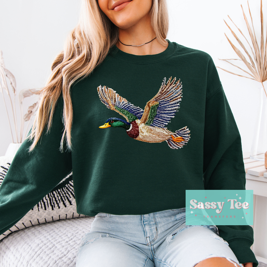 DUCK SEASON FAUX RHINESTONE **Preorder/Restock Ships in 5-10 biz days**